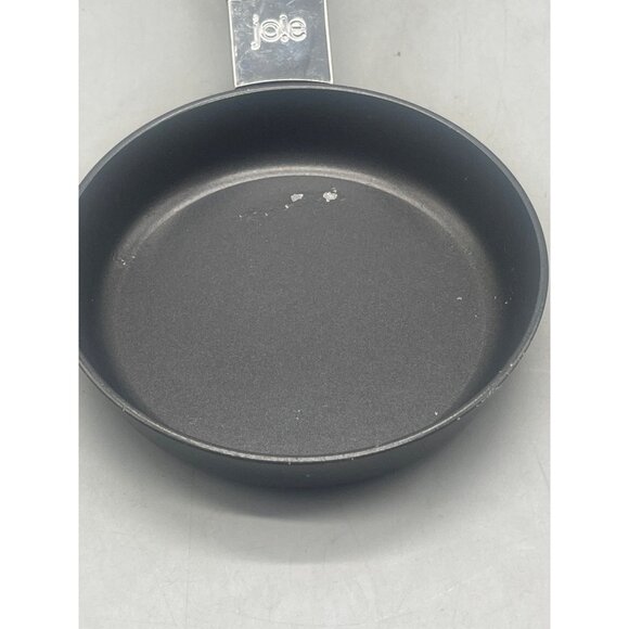 Jo!e msc small fry egg pan egg decoration metal black white pan width 5" depth 1 - Picture 4 of 6